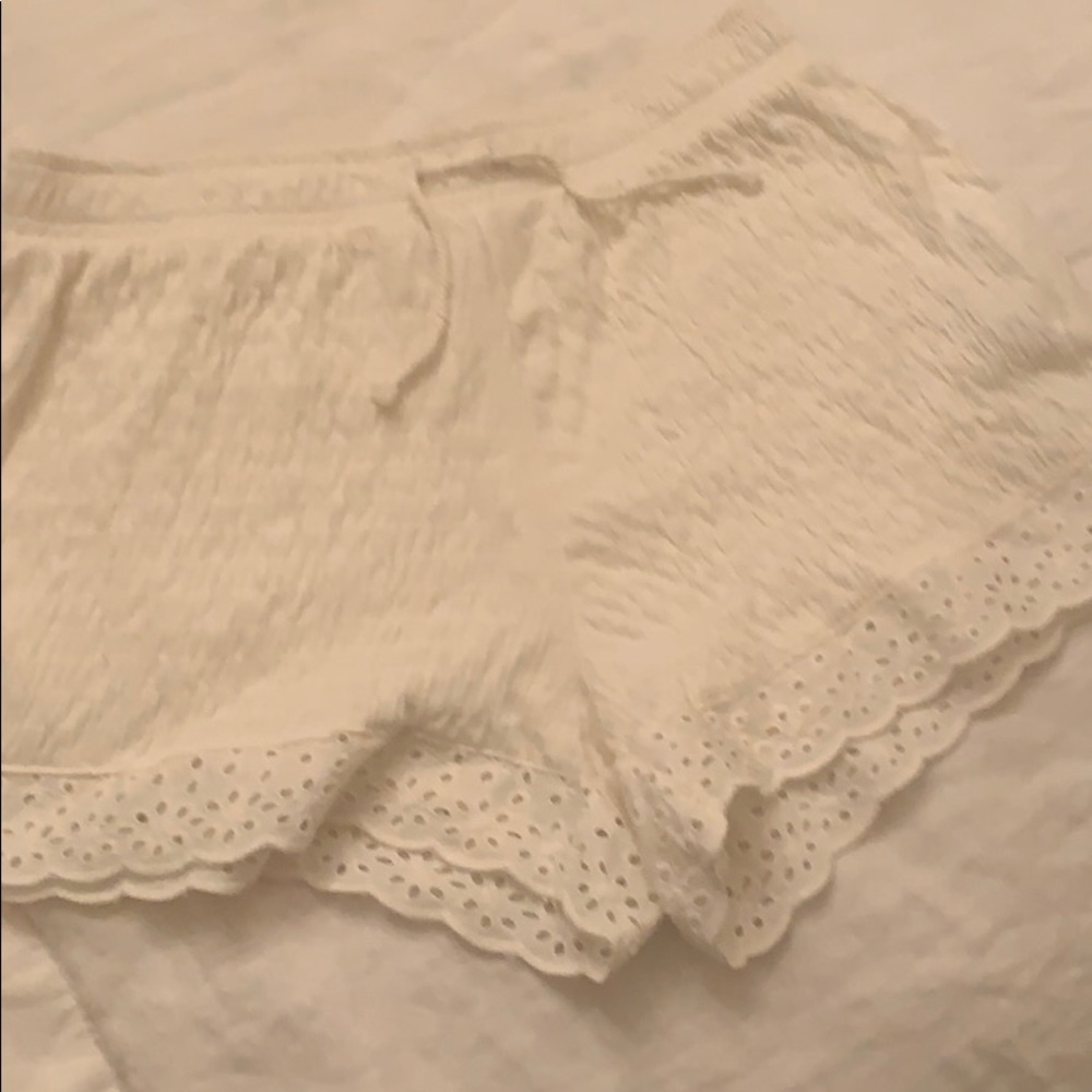 White shorts